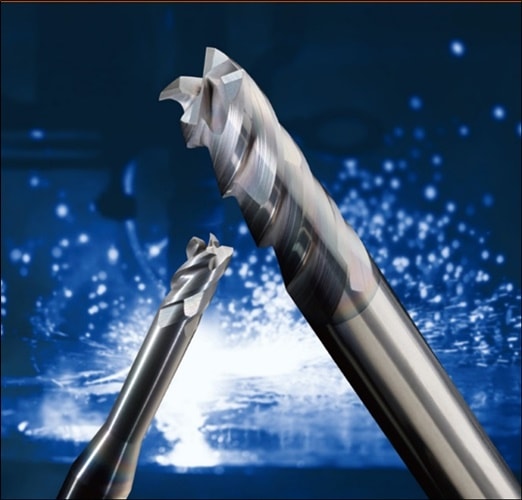 4-Flute High Efficient “Z” End Mill for Stainless Steels
