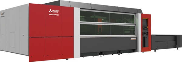 MITSUBISHI ELECTRIC Bring Fiber Laser SR-F40 Show INTERMACH 2019