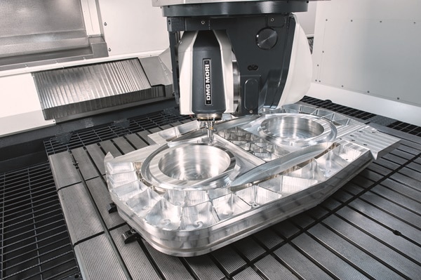 เครื่องจักรซีเอ็นซี CNC 5 แกนอันล้ำสมัยเพื่ออุตสาหกรรมอากาศยาน