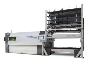 เครื่องตัดไฟเบอร์เลเซอร์ LVD รุ่น Phoenix 3015 with Compact Tower Automation (CT-L)