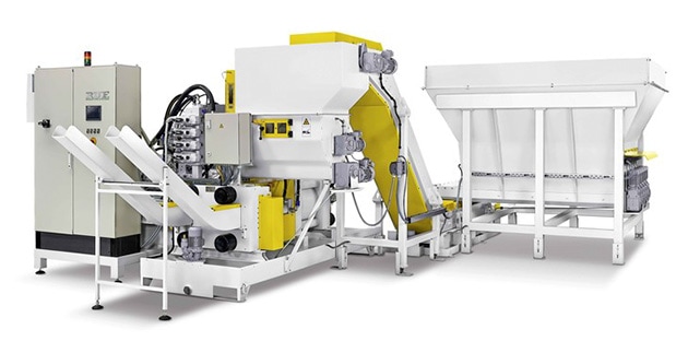 เครื่องรีไซเคิลเศษโลหะ และเศษวัสดุแบบบีบอัดสำหรับงานรีไซเคิล Briquetting Machines