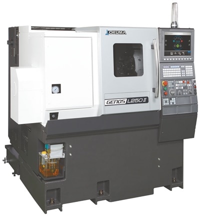 OKUMA 1-Saddle CNC Lathes GENOS LII Series