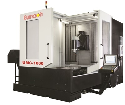 5 Axis Simultaneous Milling Center by Eumach