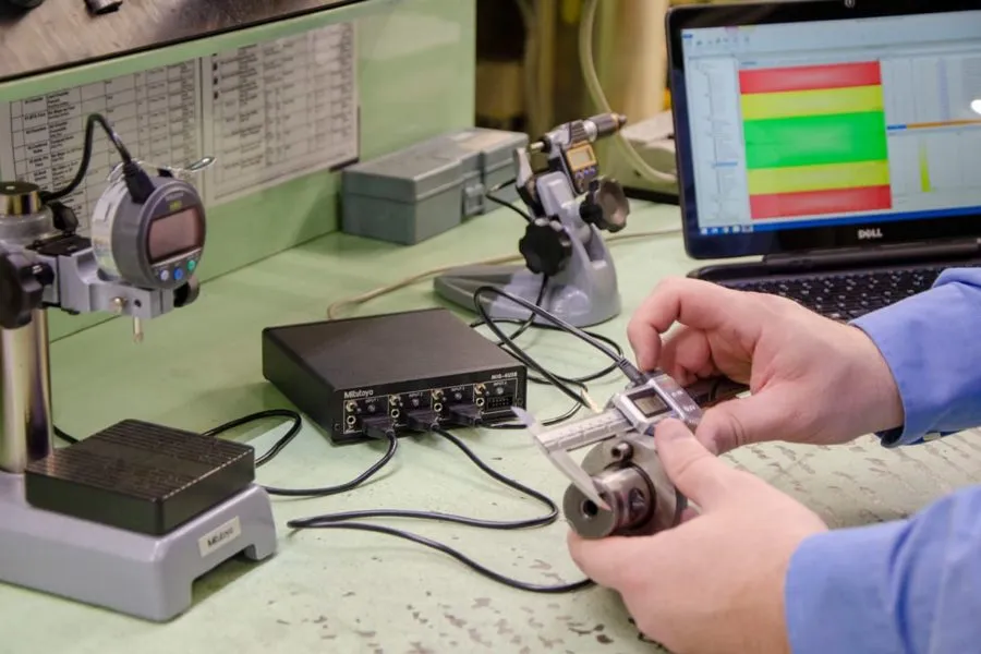 ซอฟแวร์ควบคุมและตรวจสอบคุณภาพการวัด IIoT