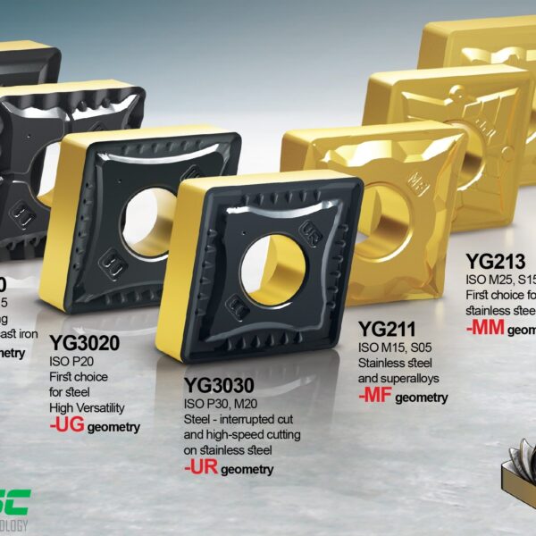 เม็ดมีด 5 เกรด YG1001 YG3010 YG3020 YG3030 YG210SERIES