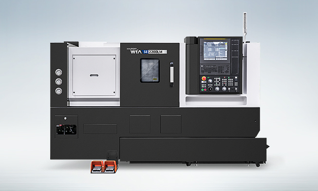 เครื่องกลึง CNC Turning center HYUNDAI WIA รุ่น SE2200