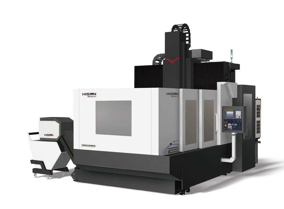 เครื่องแมชชีนนิ่งเซ็นเตอร์ความเร็วสูง เพื่อความเที่ยงตรงที่มากขึ้น High Speed Heavy Duty Double Column machine