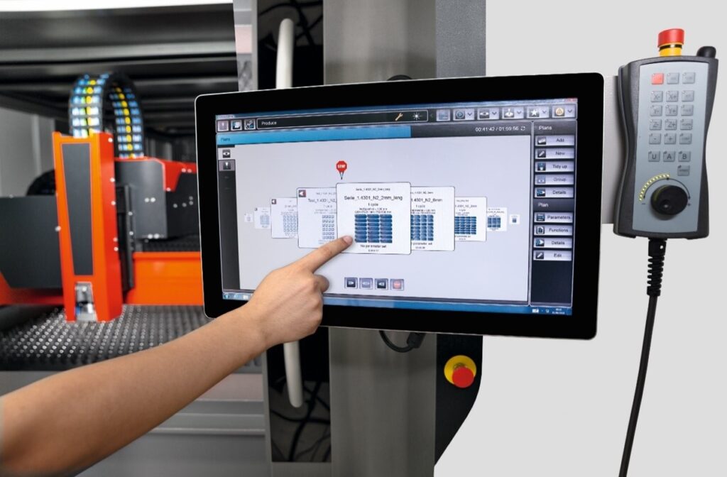 Bystronic: เครื่องตัดไฟเบอร์เลเซอร์ ( Fiber Laser Cutting )  ByCut Eco 3015 ตัดเหล็กได้อย่างมีประสิทธิภาพ