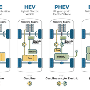 สำรวจตลาด EVS vs. HEVS vs. PHEVS: รถประเภทใดจะมีอิทธิพลเหนืออุตสาหกรรมยานยนต์ในอนาคต?