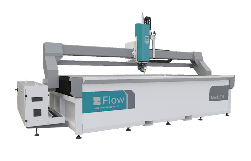เครื่องวอเตอร์เจ็ทประสิทธิภาพสูงสำหรับกระบวนการตัดที่หลากหลาย Waterjet Flow Mach 200c