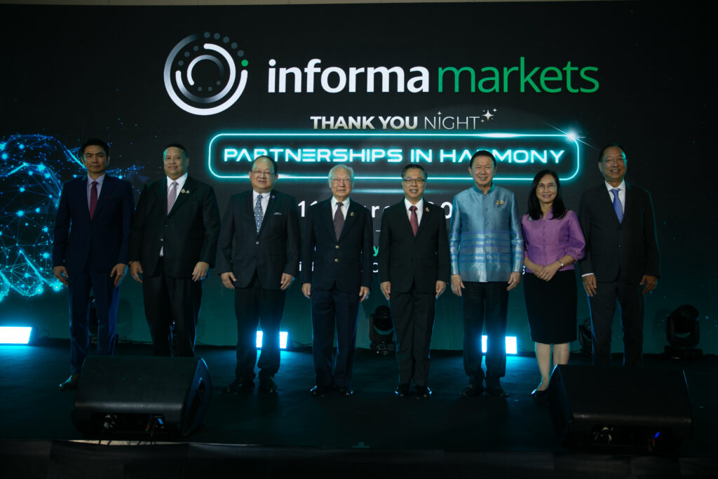 อินฟอร์มา มาร์เก็ตส์ ประเทศไทย พร้อมจัด 15 งานใหญ่ ตั้งเป้ารายได้ 1,600 ล้านบาท ขึ้นเบอร์หนึ่งผู้จัดงานแสดงสินค้าในอาเซียน