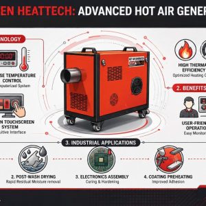 Hot Air Generator เครื่องกำเนิดลมร้อน จาก HI-DEN Heattech ยกระดับระบบให้ความร้อนอุตสาหกรรมอย่างมีประสิทธิภาพ